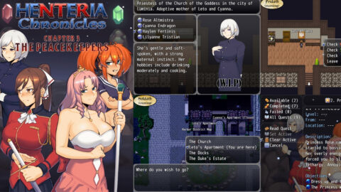 Henteria Chronicles Ch. 3: The Peacekeepers Adult Game Cover