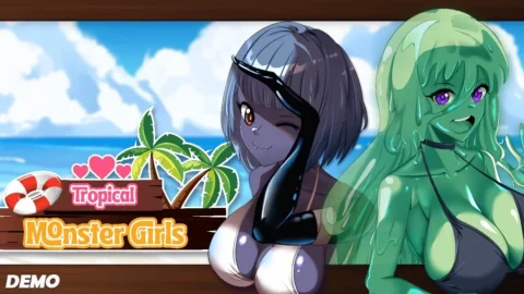 Tropical Monster Girls Adult Game Cover