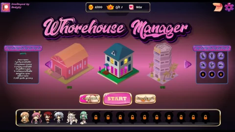 Whorehouse Manager Adult Game Cover